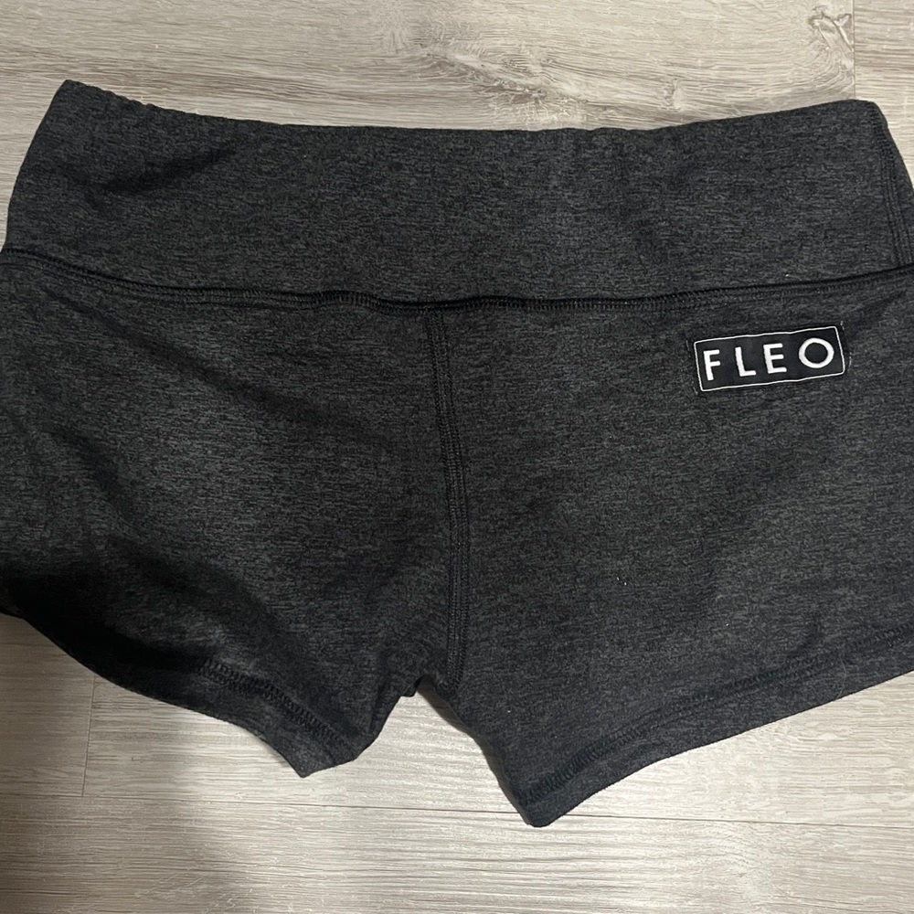 Fleo Charcoal Gray Athletic Shorts